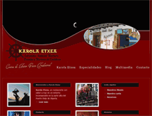 Tablet Screenshot of karolaetxea.net